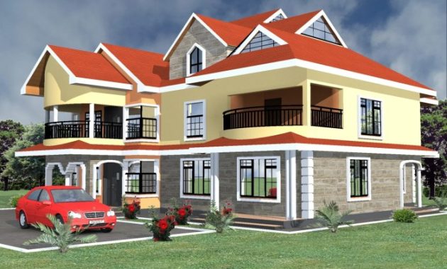 Five Bedroom House Design Dream Home Blueprint