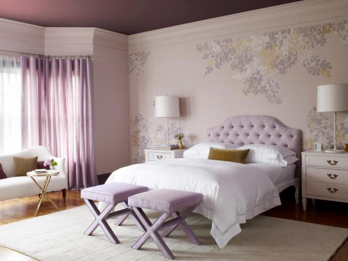 Lavender bedroom design ideas