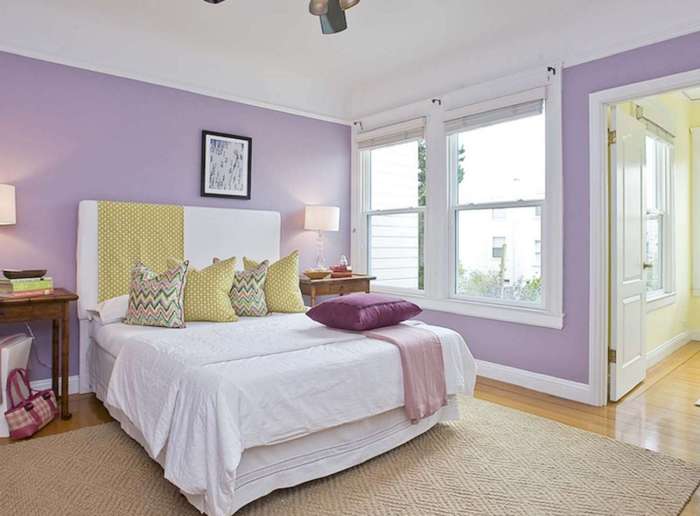 Lavender bedroom design ideas