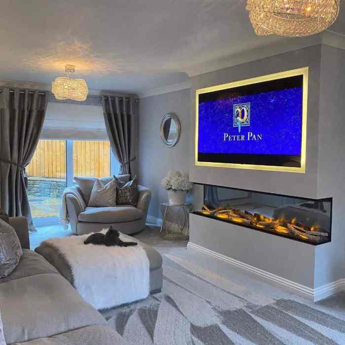 Tv in bedroom design ideas