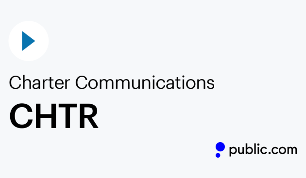 Charter Communications Stock Price Today